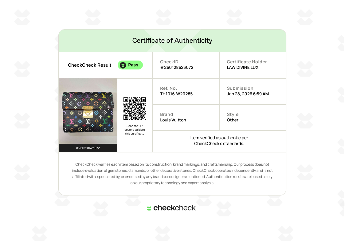 Black Monogram Multicolore Koala Wallet W20285