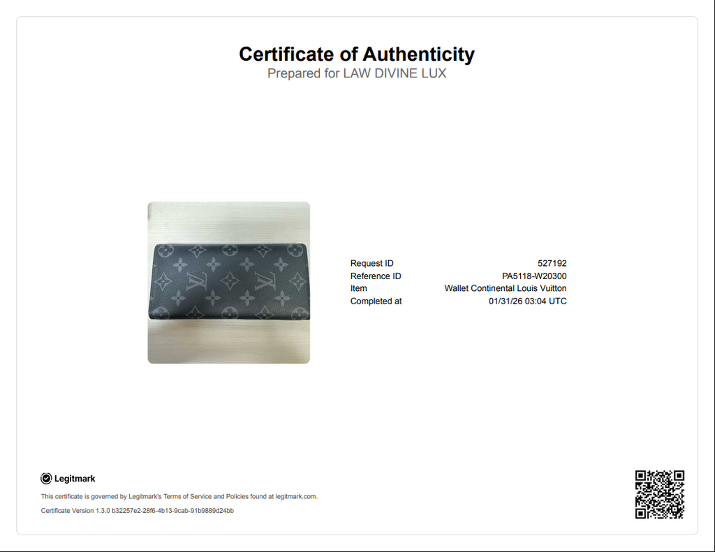 Monogram Eclipse Canvas Brazza Wallet W20300