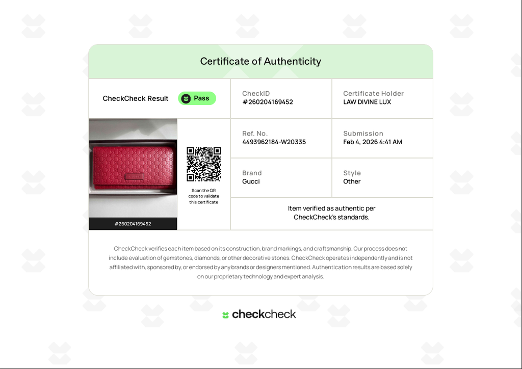 Red Micro Guccissima Leather Continental Flap Wallet W20335