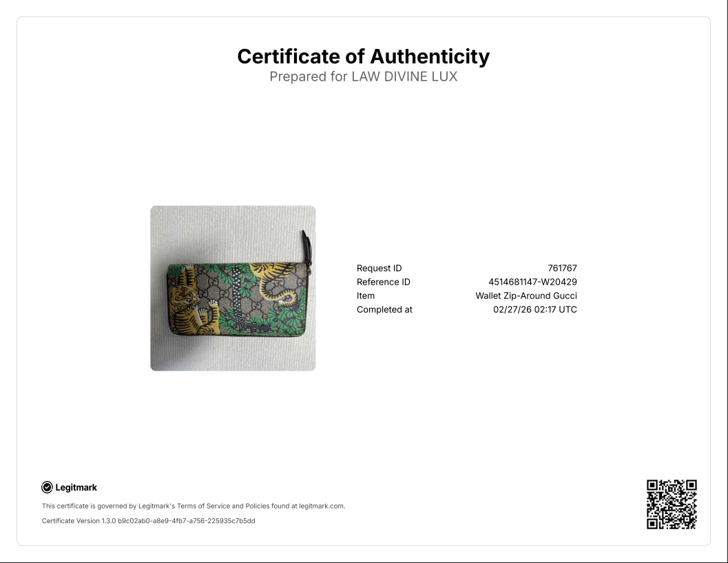 GG Supreme Continental Wallet W20429