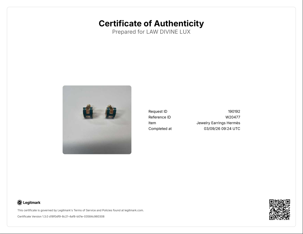 Hermes Iconic H Earrings W20477