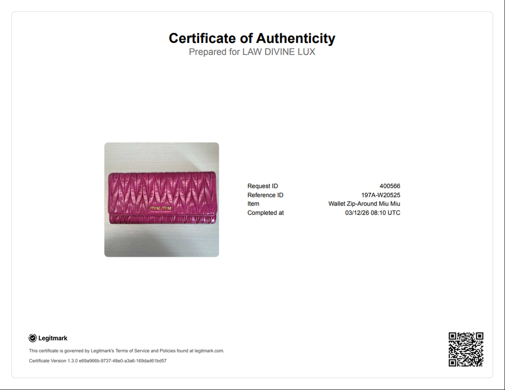 Fuchsia Matelasse Leather Continental Wallet W20525