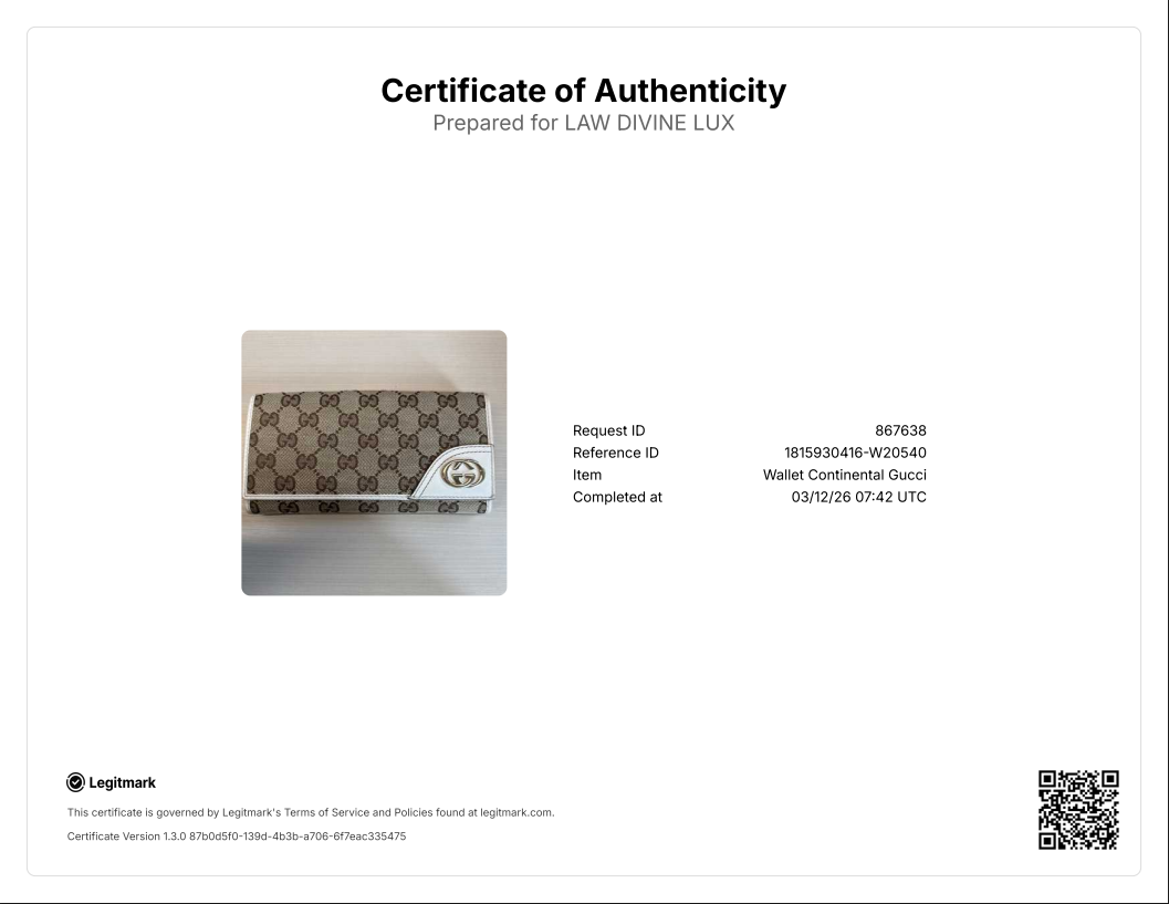 Monogram New Britt Continental Wallet Off White W20540