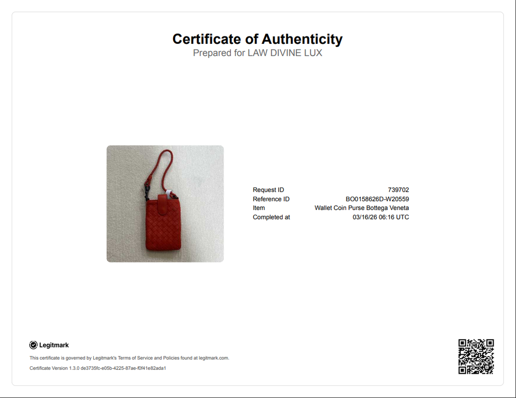 Porta cellulare Intrecciato Rosso W20559