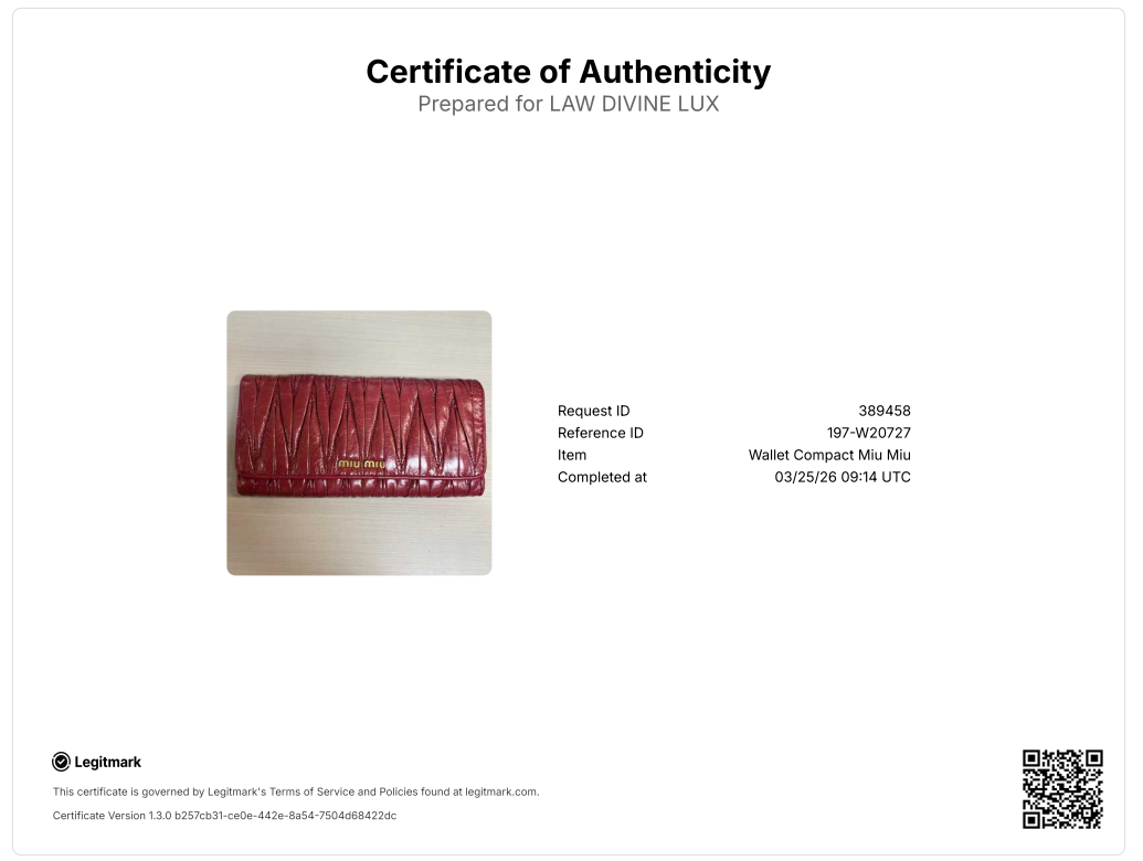 Miu Miu Fuschia Matelasse Leather Continental Wallet W20727