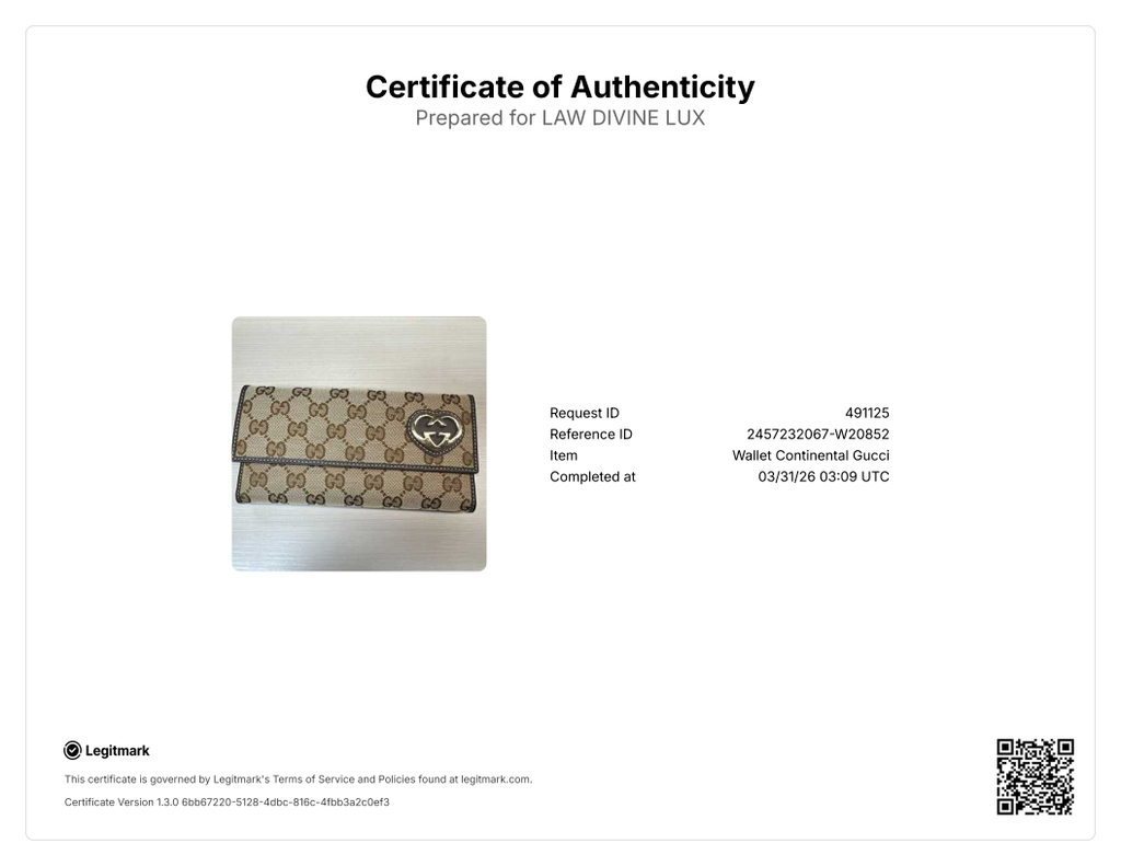 Lovely GG Canvas Leather Wallet W20852