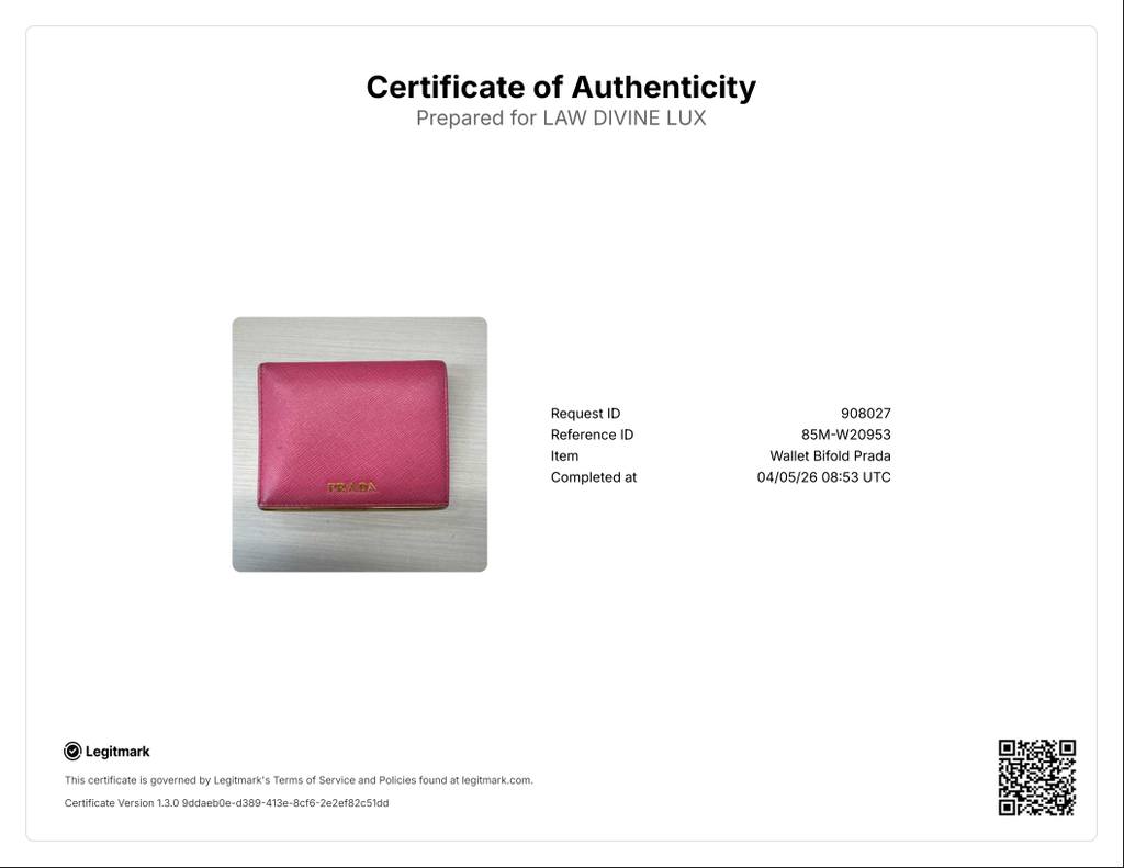 Women's Pink Leather Short Wallet W20953