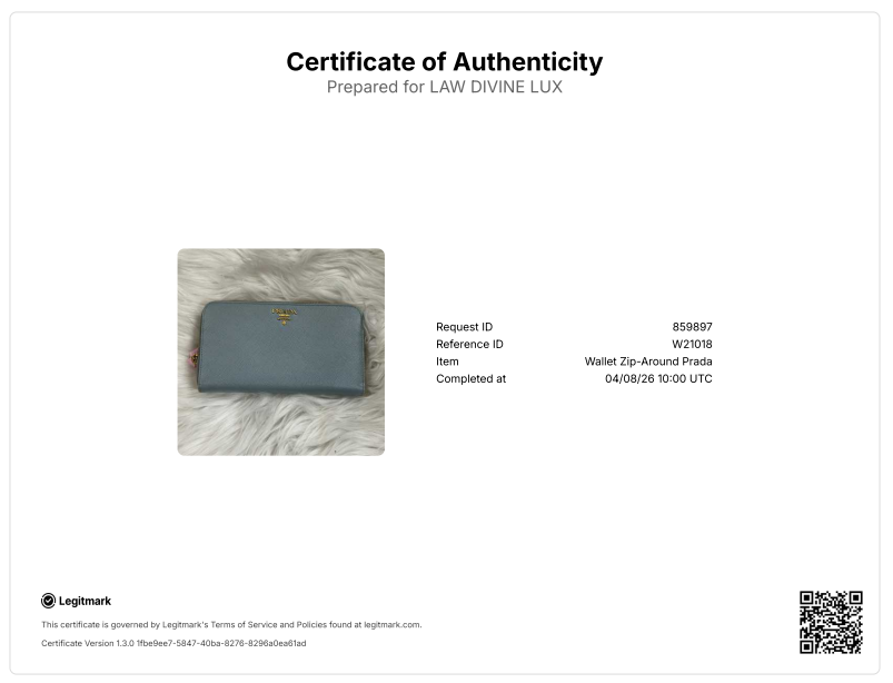 Prada Saffiano Leather Wallet W21018