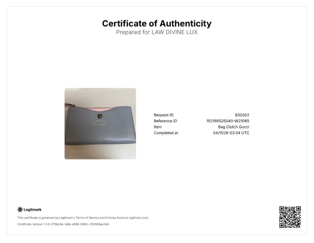 Gucci L'Aveugle Par Amour Feline Head Pouch Wallet W21065
