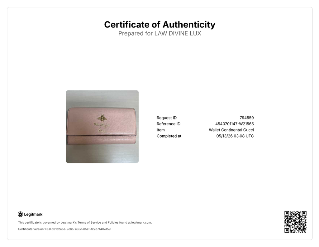 Gucci Blind For Love Continental Wallet W21565