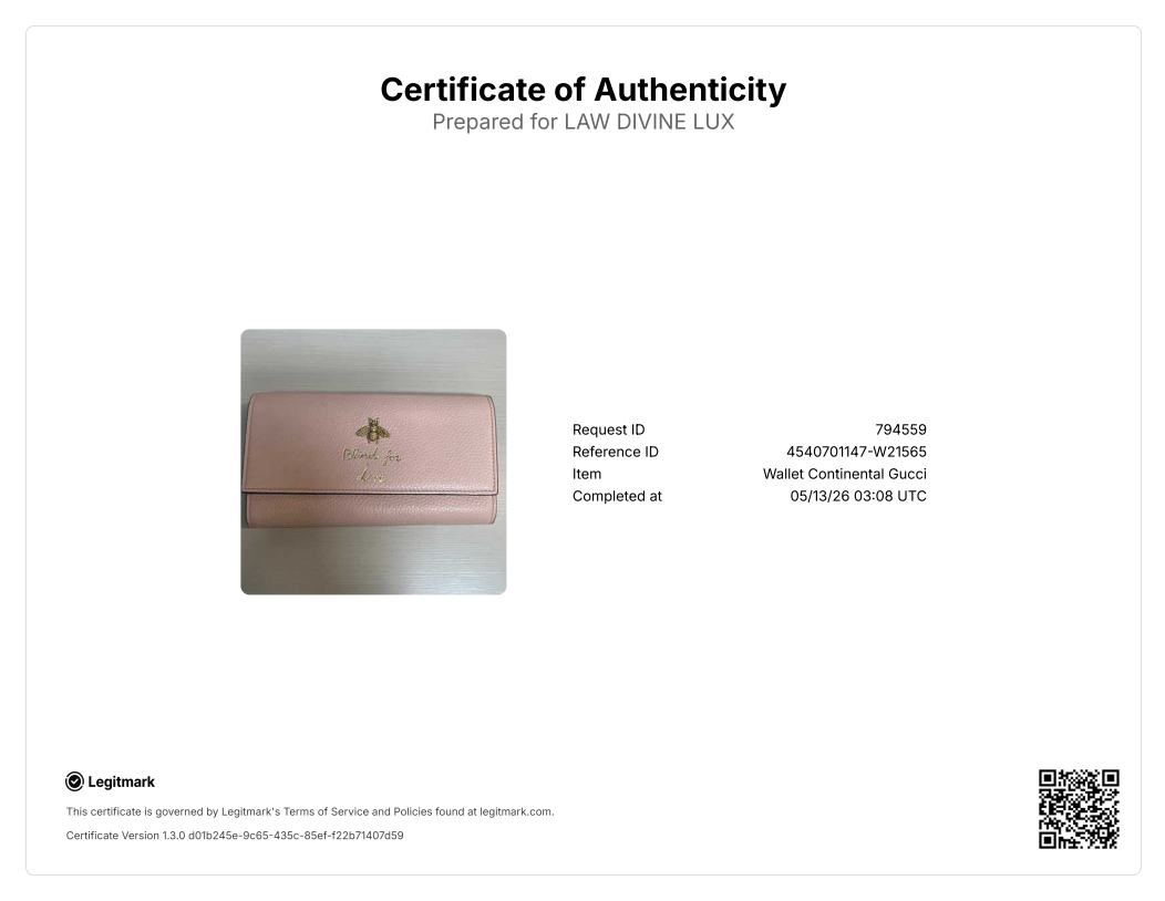 Gucci Blind For Love Continental Wallet W21565