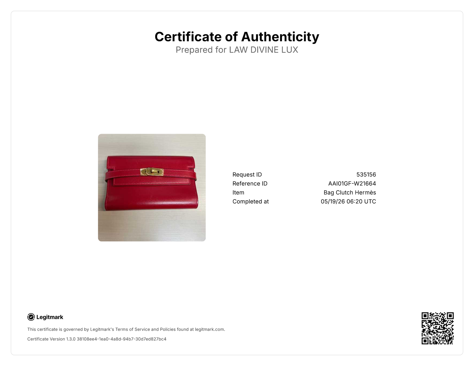 Hermes Kelly Medium Wallet W21664