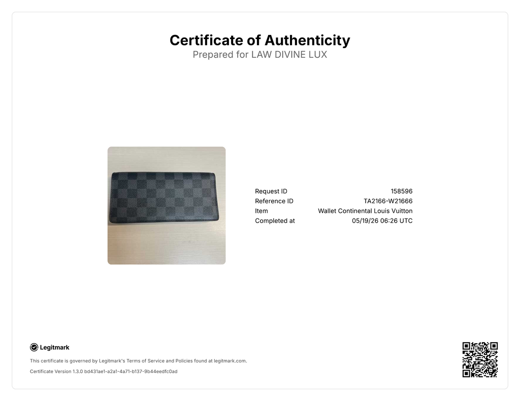 Louis Vuitton Brazza Wallet W21666