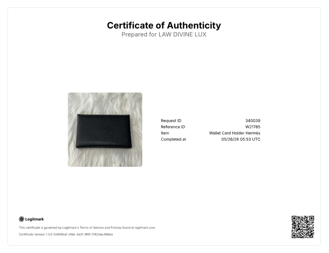 Hermès MC² Euclide Card Holder W21785