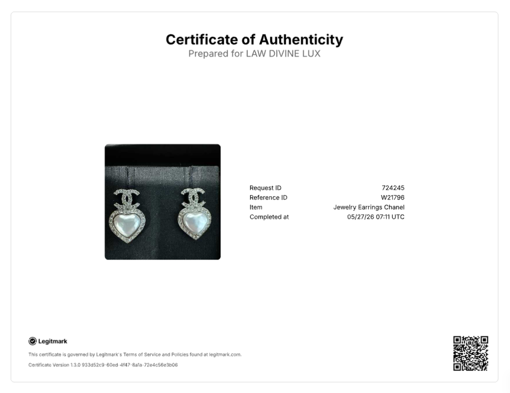 Chanel Coco Mark earrings W21796