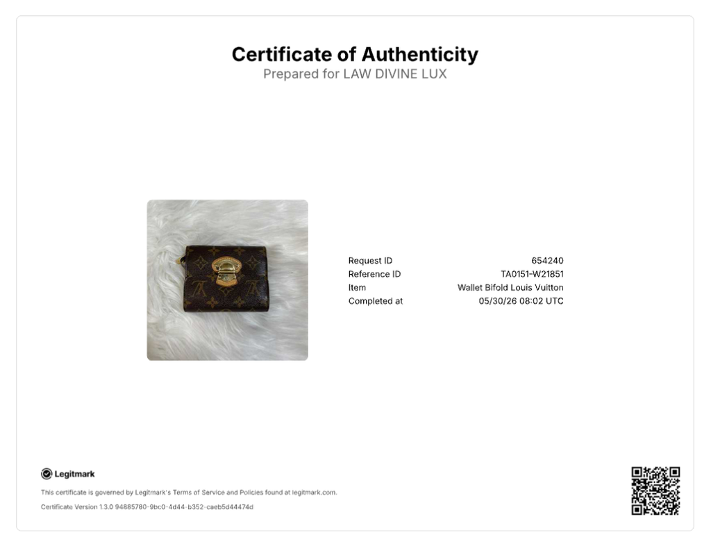 Louis Vuitton Joey Wallet W21851