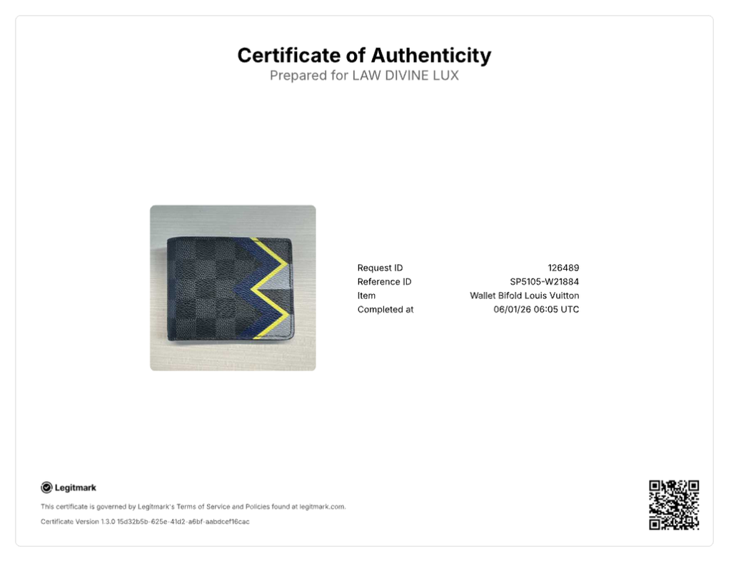 Louis Vuitton Damier Graphite Karakoram Slender Wallet W21884