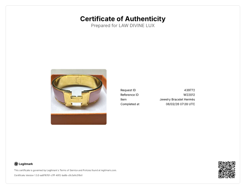 Hermès Clic H Bracelet W22012