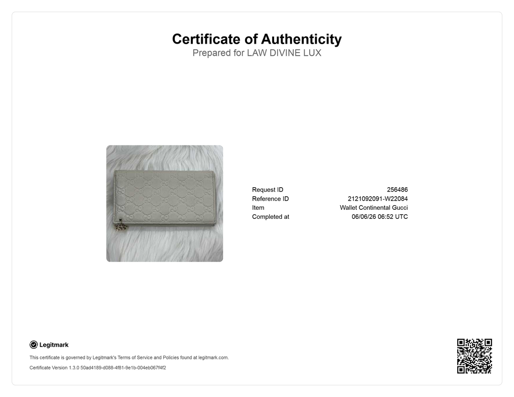 Gucci Guccissima Emily Wallet on Chain W22084