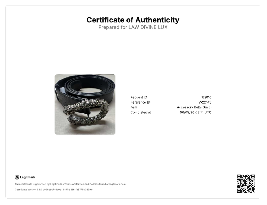 Gucci Dionysus Leather Belt W22143