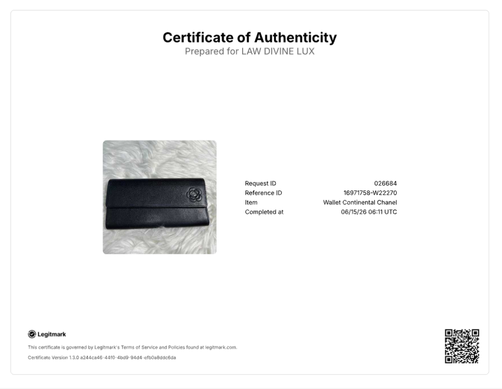 Chanel Camellia CC Logo Grained Calfskin Flap Wallet W22270