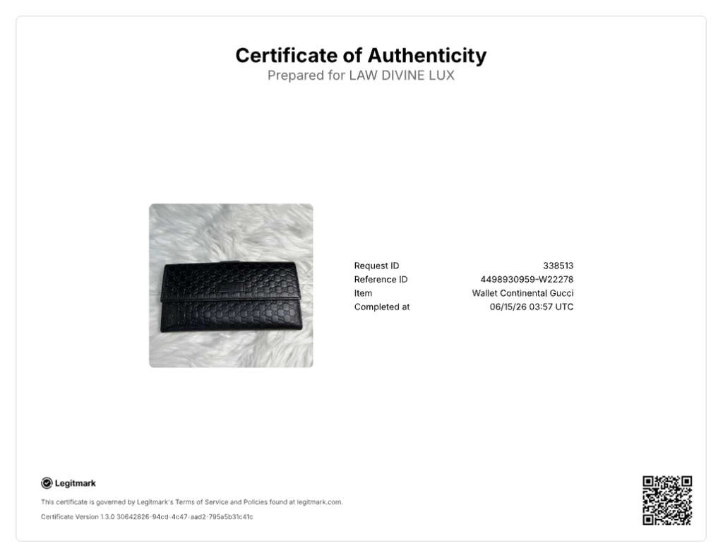 Gucci Microguccissima Continental Flap Wallet W22278