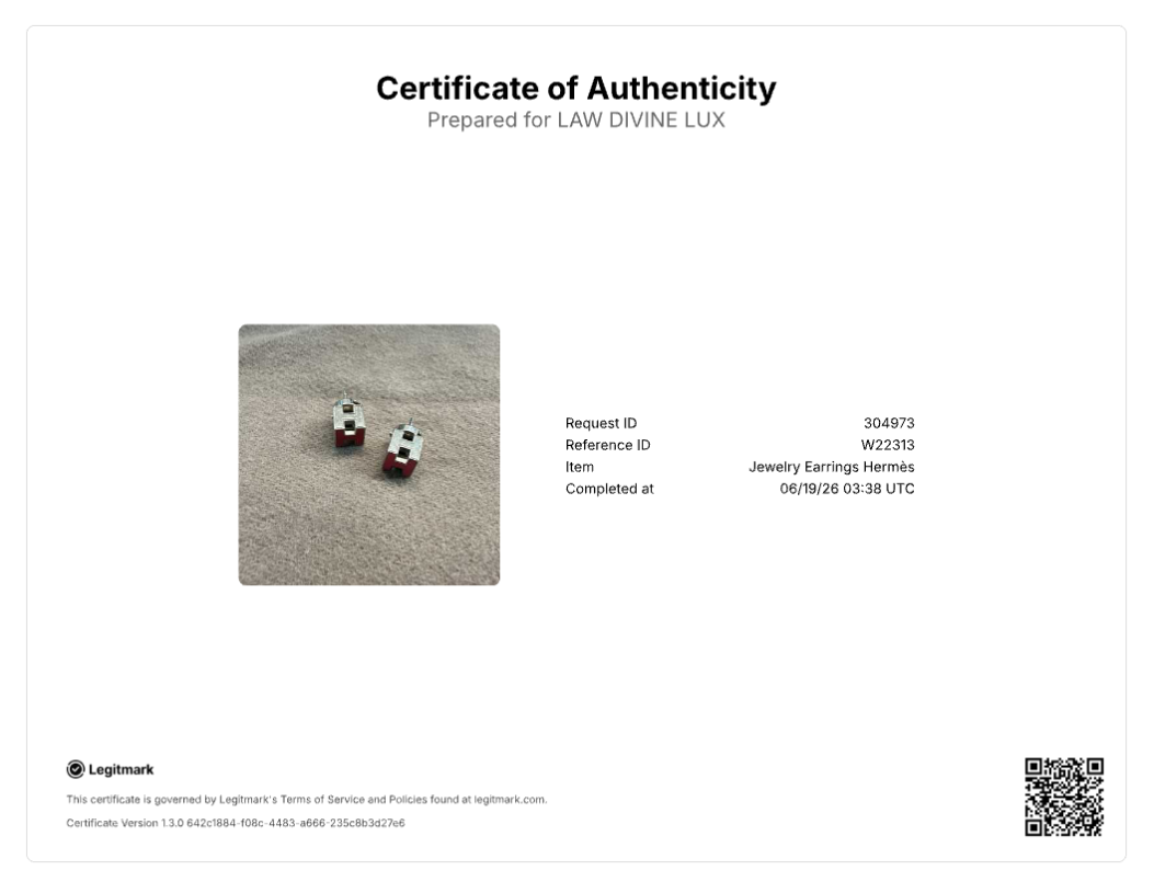 Hermès Mini Pop H Earring W22313