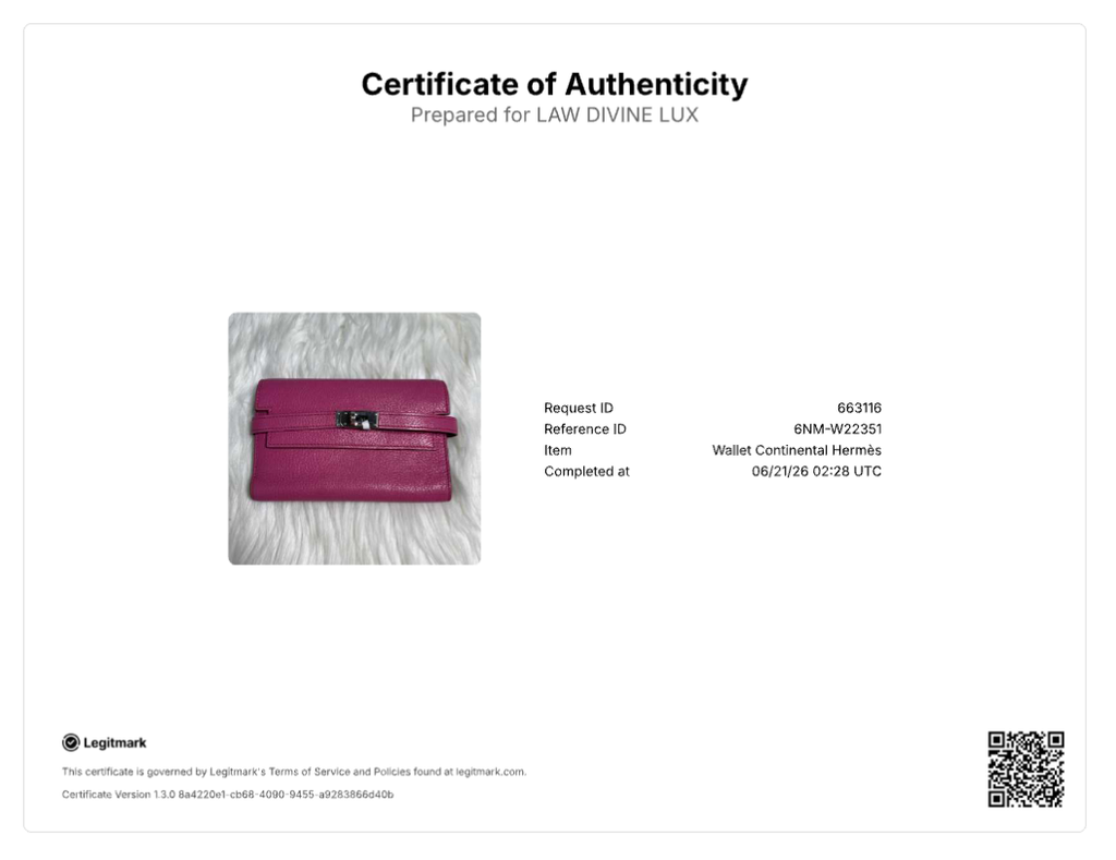 Hermès Kelly Depliant Medium Wallet W22351
