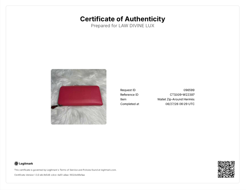 Hermès Azap Long Silk'In Wallet W22397