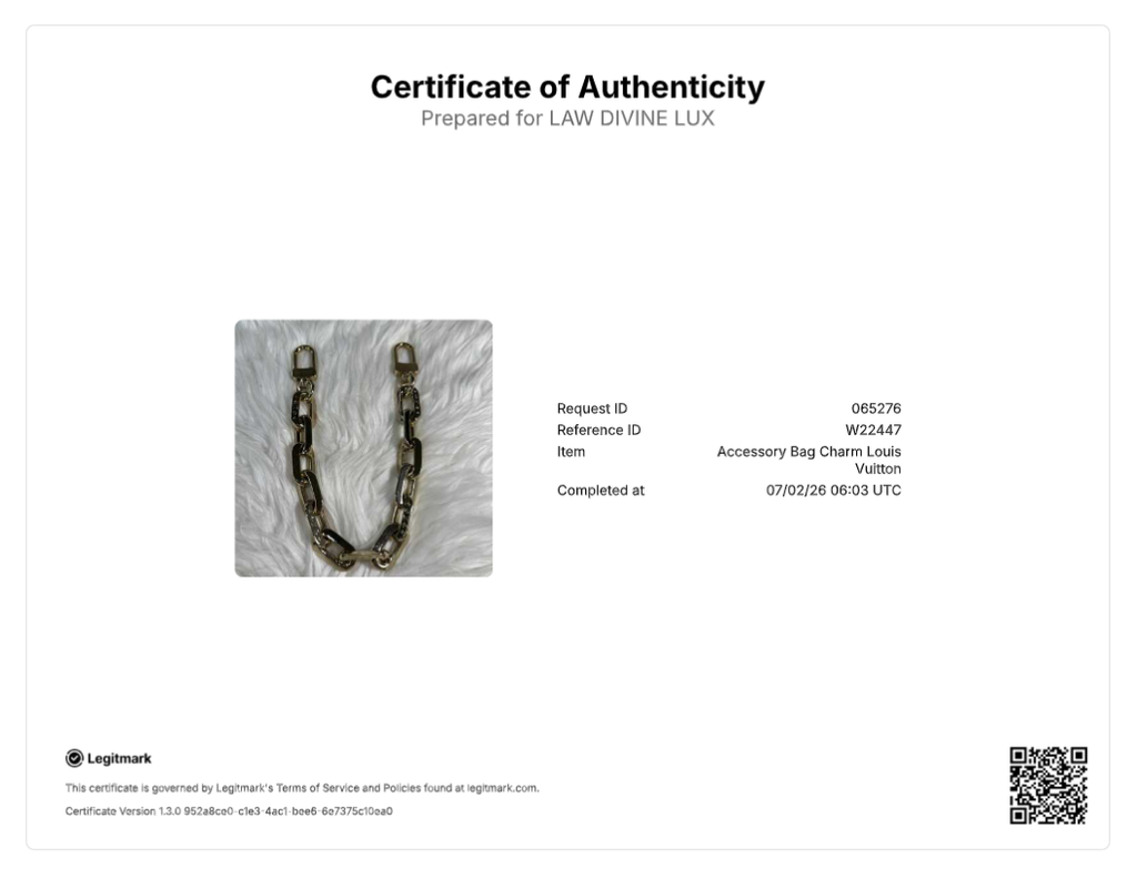 Louis Vuitton Monogram Chain Bracelet W22447