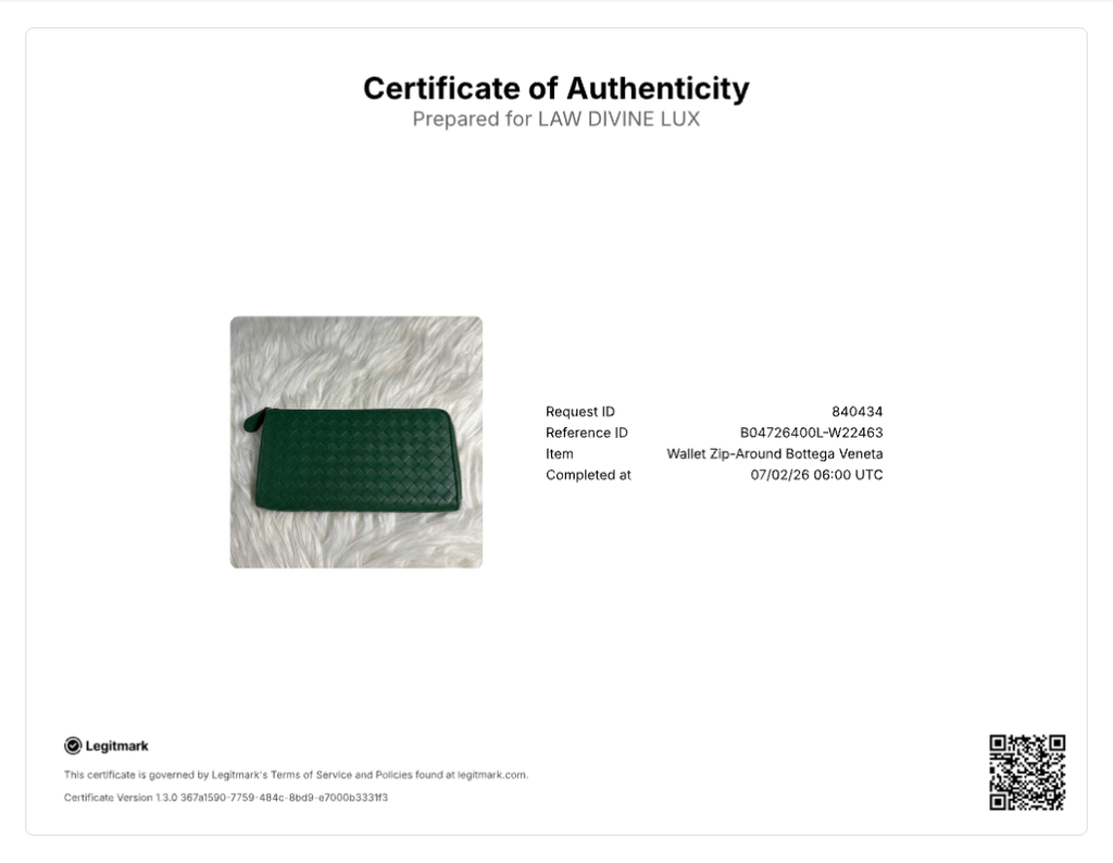 Bottega Veneta Intrecciato Woven Nappa Leather Zip Around Wallet W22463