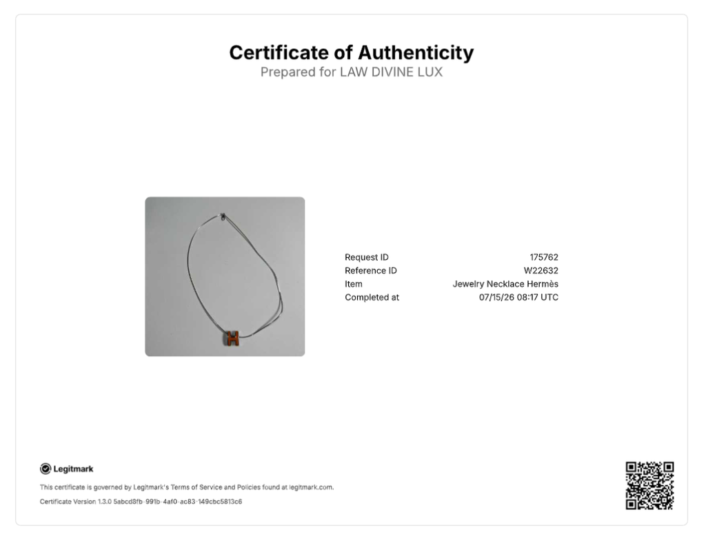 Hermès Pop H Pendant Necklace W22632
