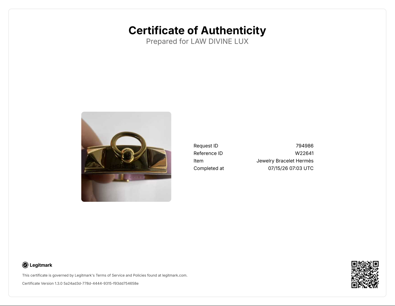 Rose Sakura Leather Gold Plated Mini Rivale Bracelet Size T2 W22641