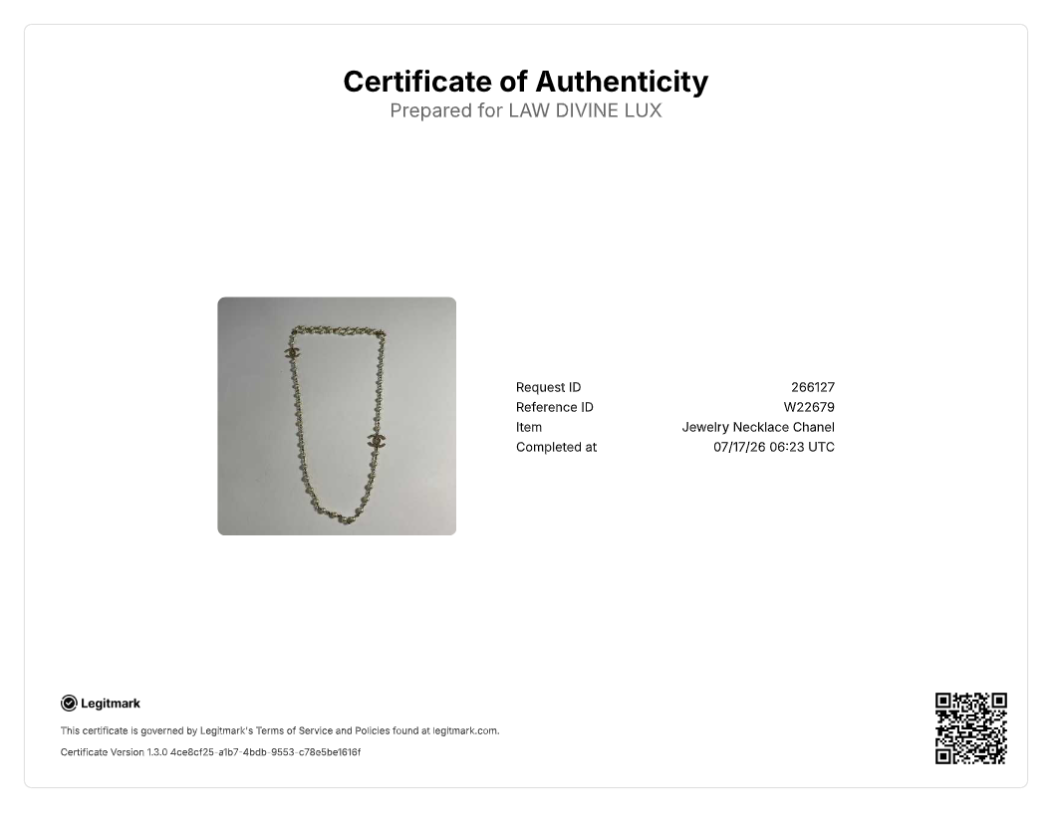 Chanel CC Faux Pearl and Crystal Multi-Logo Long Sautoir Necklace W22679