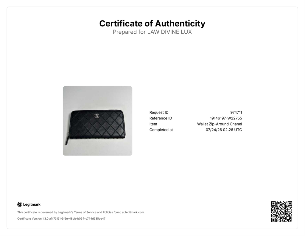 Caviar Quilted Large Gusset Zip Around Wallet Black W22755