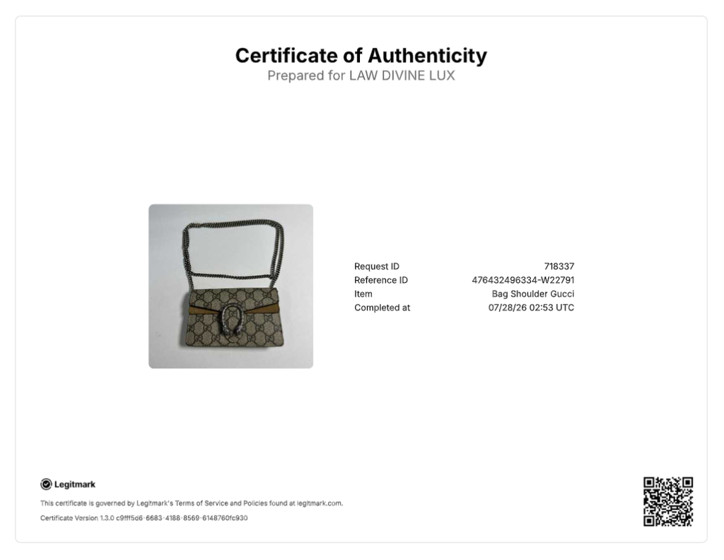 Gucci Dionysus GG Supreme Super Mini Bag W22791