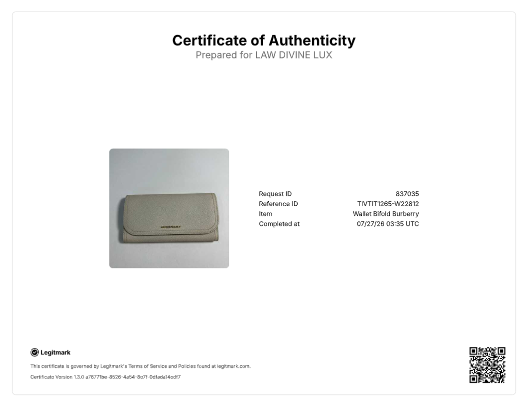 Burberry Dusty Pink Grained Leather Kenton Continental Wallet W22812