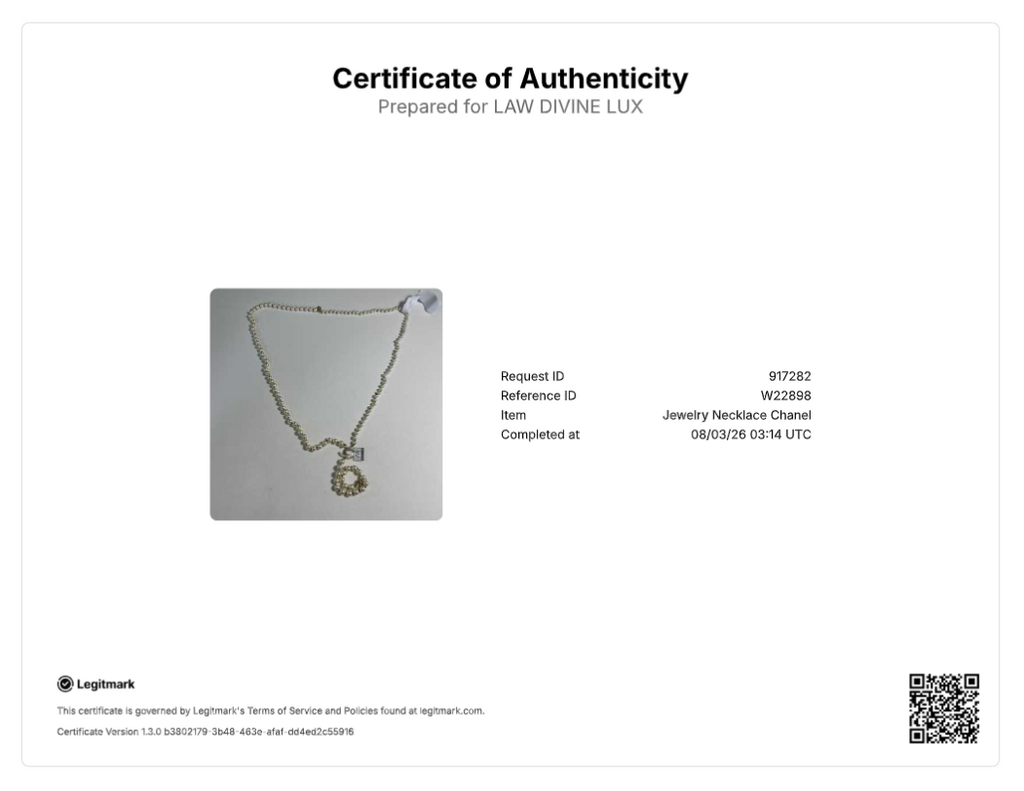 Chanel Classic CC Long Faux Necklace W22898