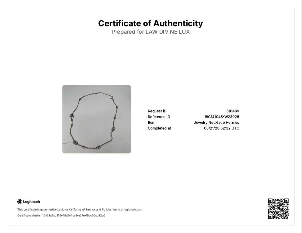 Sterling Silver Farandole Necklace 120 W23028