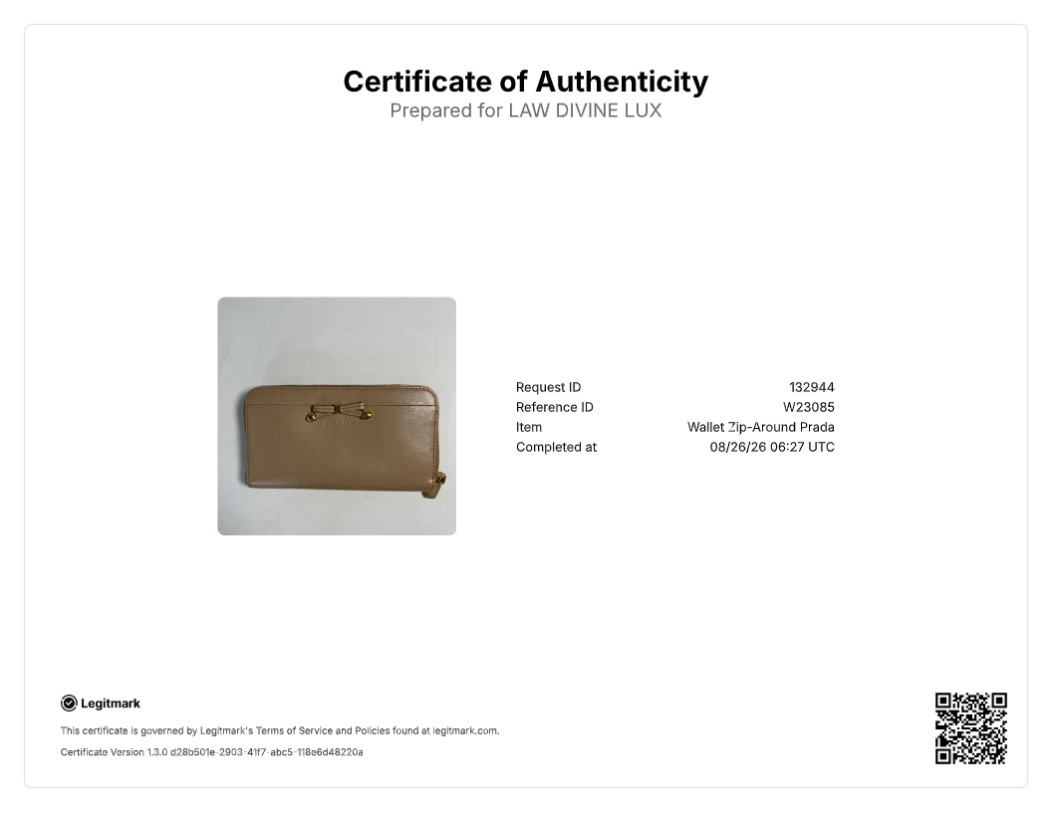 Saffiano Leather Continental Wallet W23085