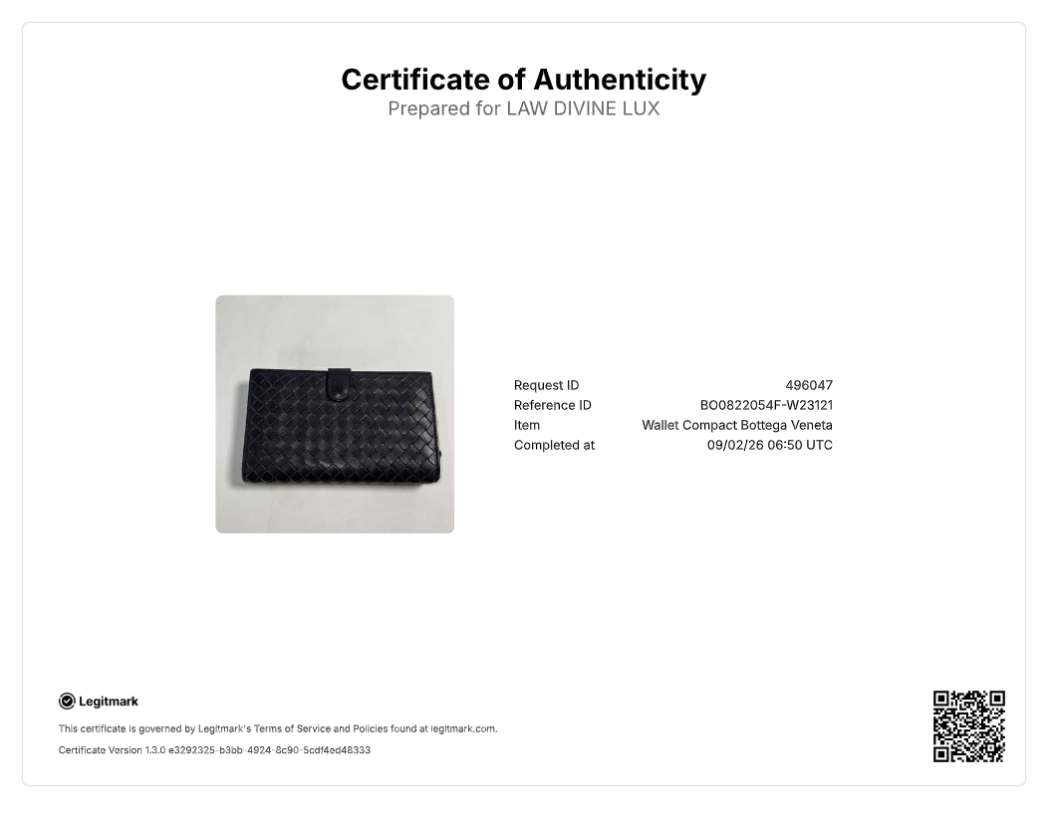 Woven Leather Long Wallet W23121