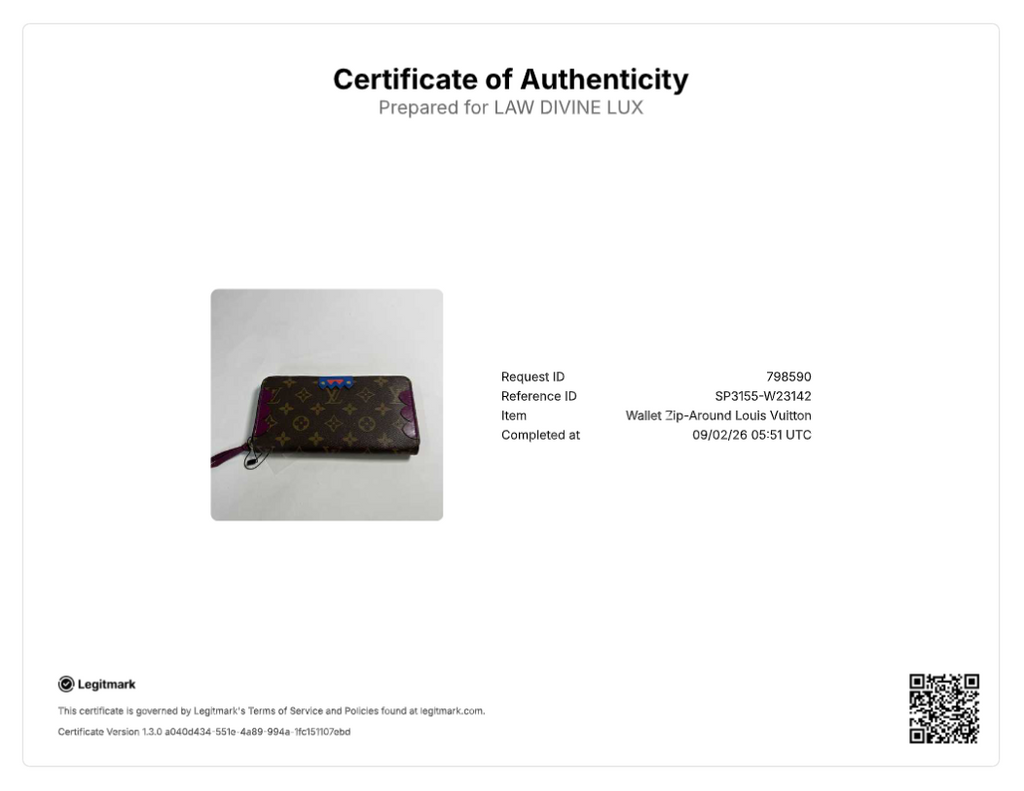 Zippy Wallet Limited Edition Totem Monogram Canvas W23142