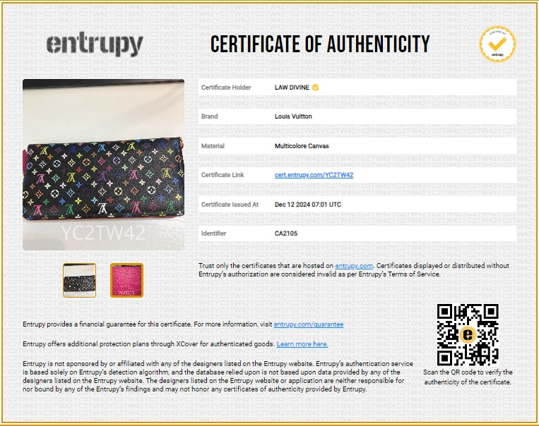 Insolite Wallet Monogram Multicolor