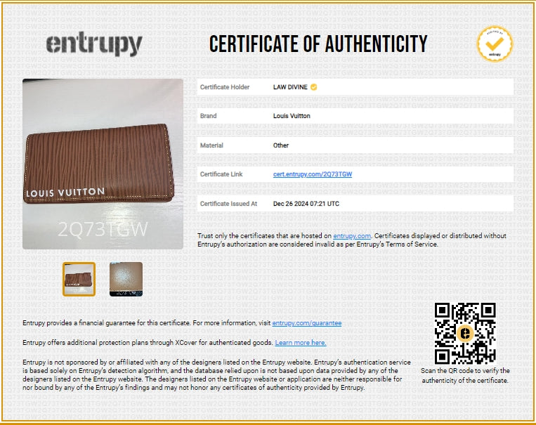 Brazza Wallet Epi Leather for Gisel