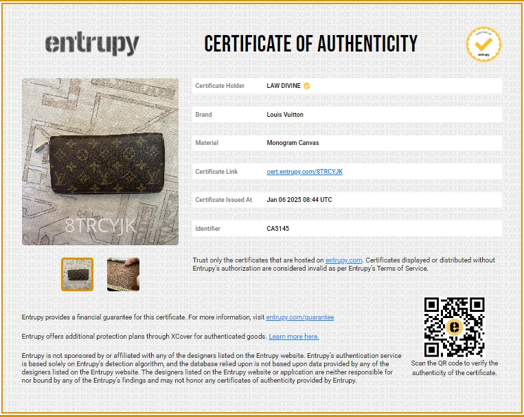 Zippy Wallet Monogram Canvas