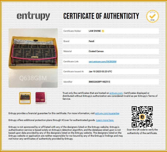 Continental Wallet Zucca Canvas Long