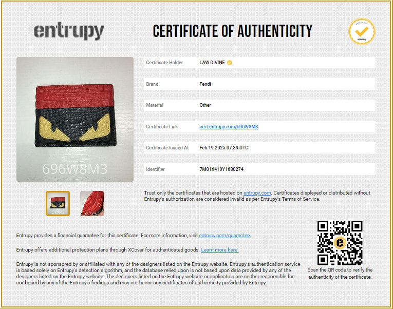 Monster Wallet Leather Compact