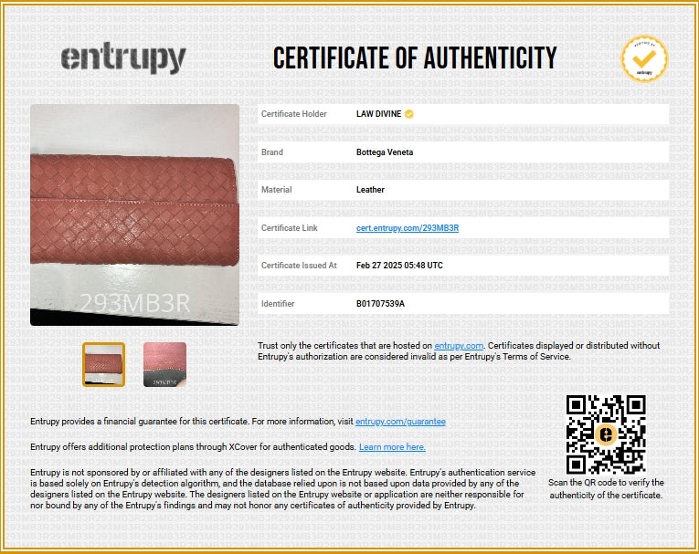 Nappa Intrecciato Flap Wallet