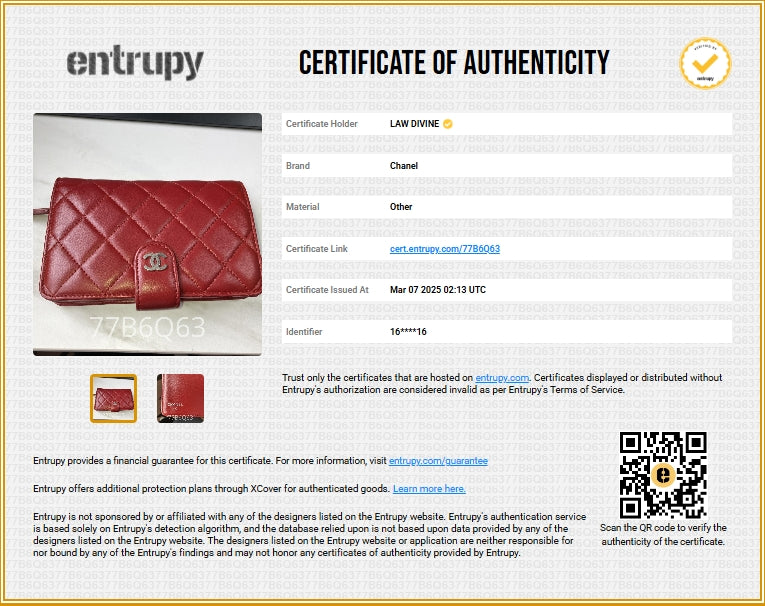 Chanel French Wallet Quilted Caviar Red