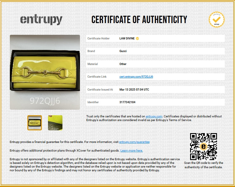 Bright Brit Wallet Patent